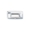 Chrome tailgate handle trim cover for Chevrolet Colorado, Silverado, GMC Sierra, and Canyon trucks