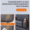 A storage bag designed for car seats, featuring a yellow clay seal and wipe wet tissue for dirt resistance.