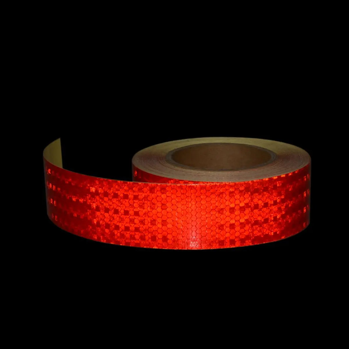 Cinta de advertencia reflectante roja de PVC para la seguridad del vehículo
