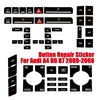 Button Repair Sticker for Audi A4 B6 B7 2000-2008