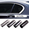 Rolls of clear window film used for automotive tinting and heat blocking