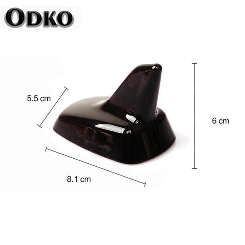 Antena de aleta de tiburón negro para Volkswagen, Audi y más