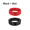 A coil of black and red flexible LED wire for heating applications.