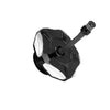 Black aluminum fuel tank cap cover for Honda CRF 110/125 motorcycle.
