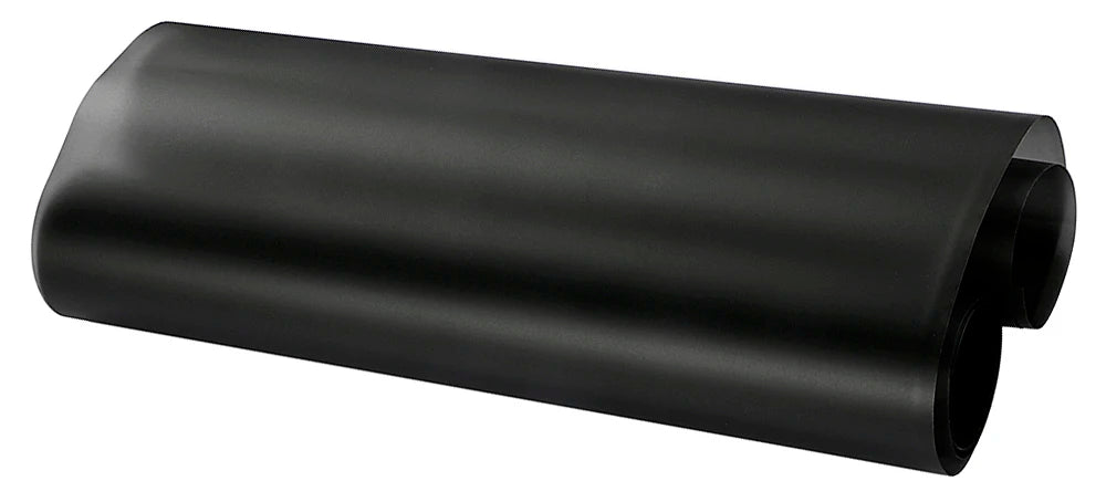 A black smoke tint vinyl decal for car lights.