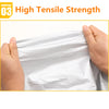 Hands holding a silver universal all-weather car cover for an SUV or sedan.
