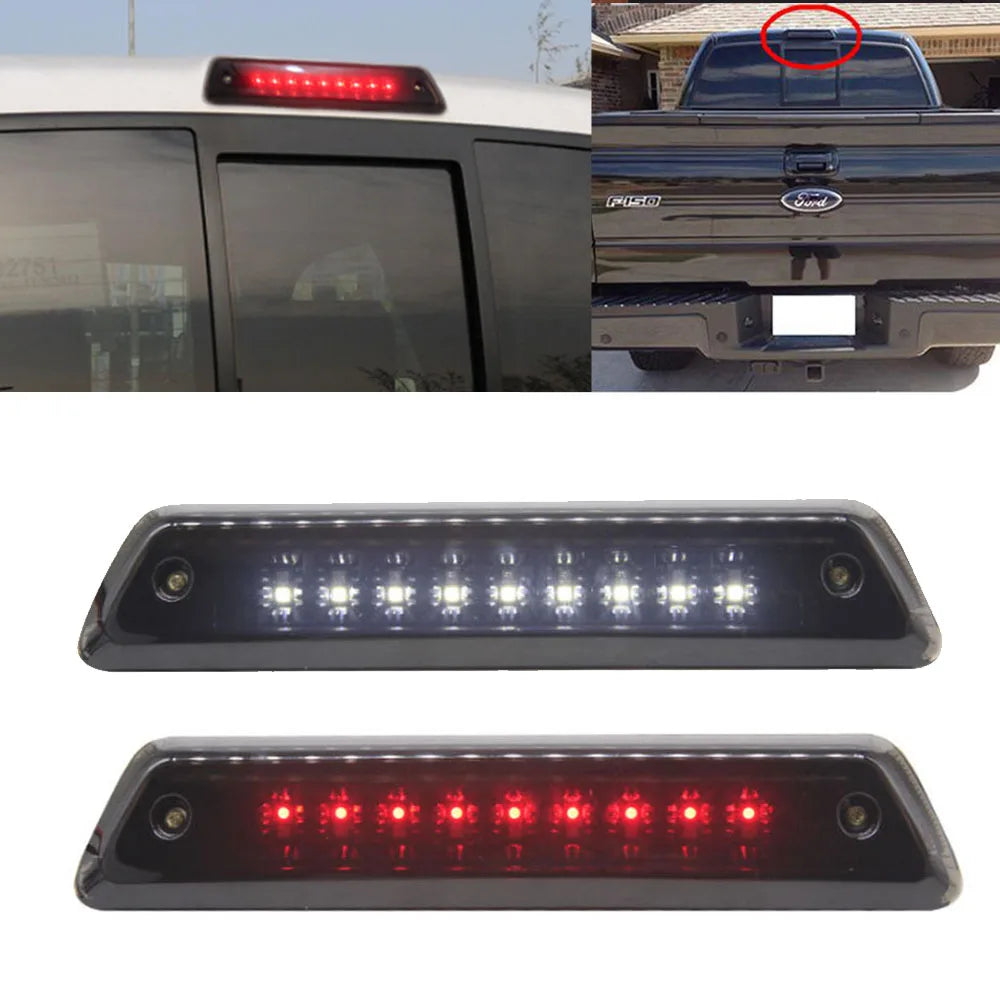 LED third brake light assembly for a Ford F-150 truck.