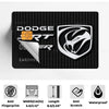 Black card sticker film featuring the Dodge SRT Hellcat Demon logo and anti fingerprint, scratch, and waterproof protection.