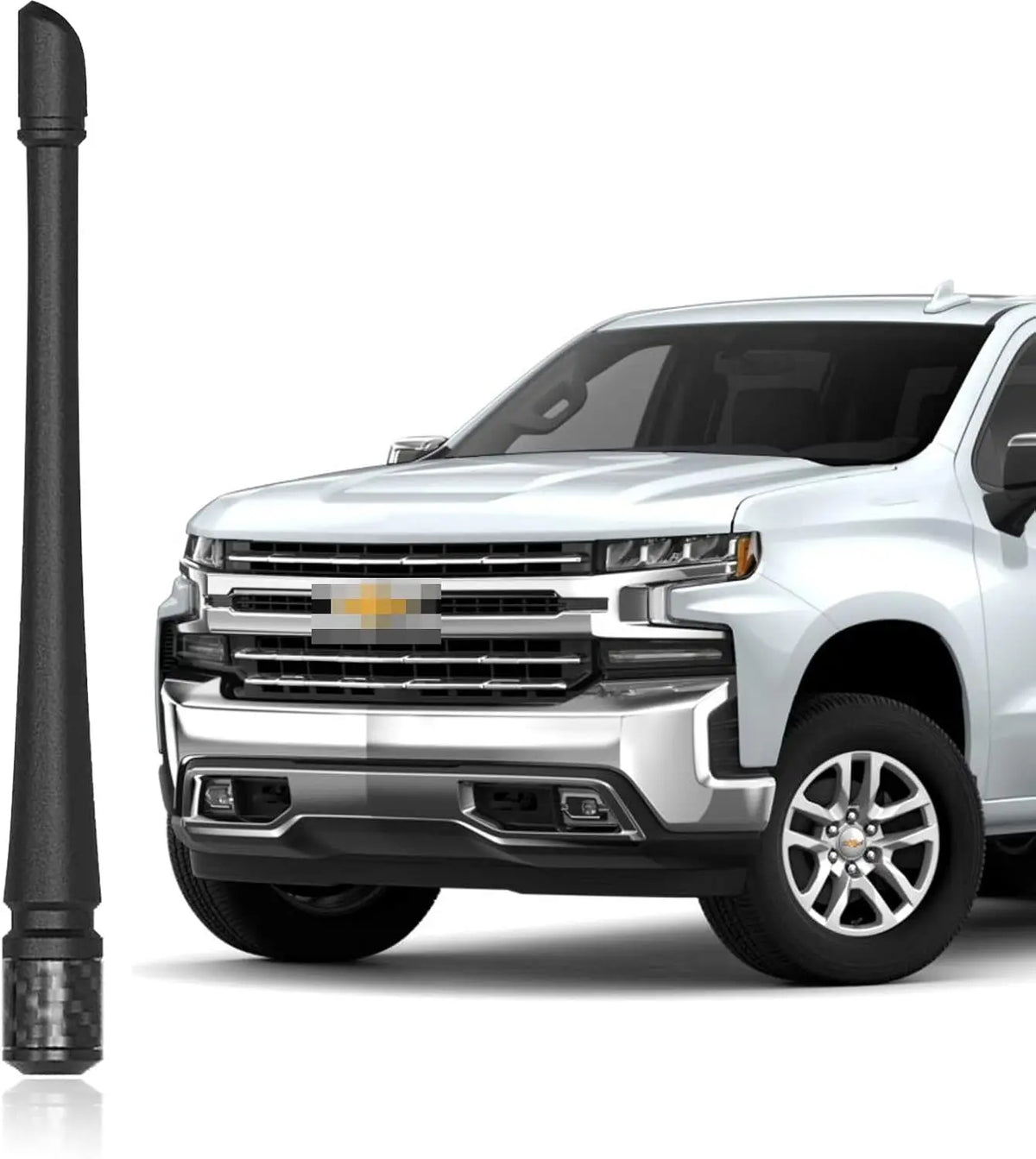7-Inch Rubber Car Antenna for Chevrolet & GMC Trucks