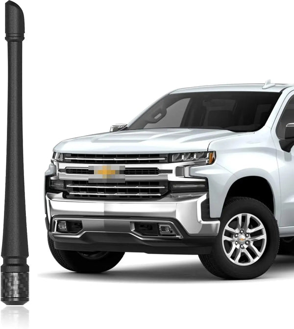 7-Inch Rubber Car Antenna for Chevrolet & GMC Trucks