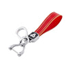 Red and black striped durable TPU key fob case for Chevrolet and GMC vehicles