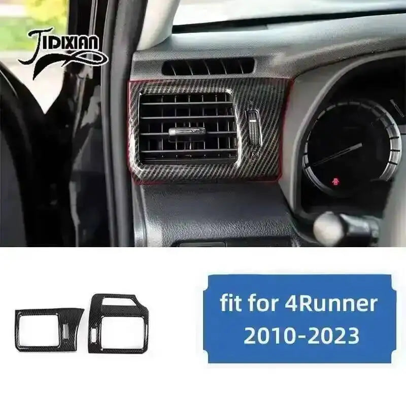Carbon fiber grain interior and exterior decoration for a Toyota 4Runner