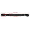 Black adjustable motorcycle handlebar grip crossbar with various length options