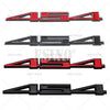 Four-digit custom metal alloy decal featuring the number 451 in black and red colors