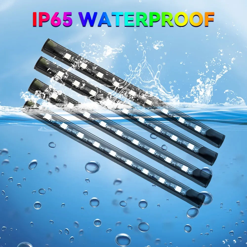 IP65 wasserdichte RGB-Lichtleisten, unter Wasserperlen versenkt