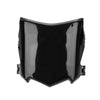 Black universal motorcycle license plate cover designed for electric bikes
