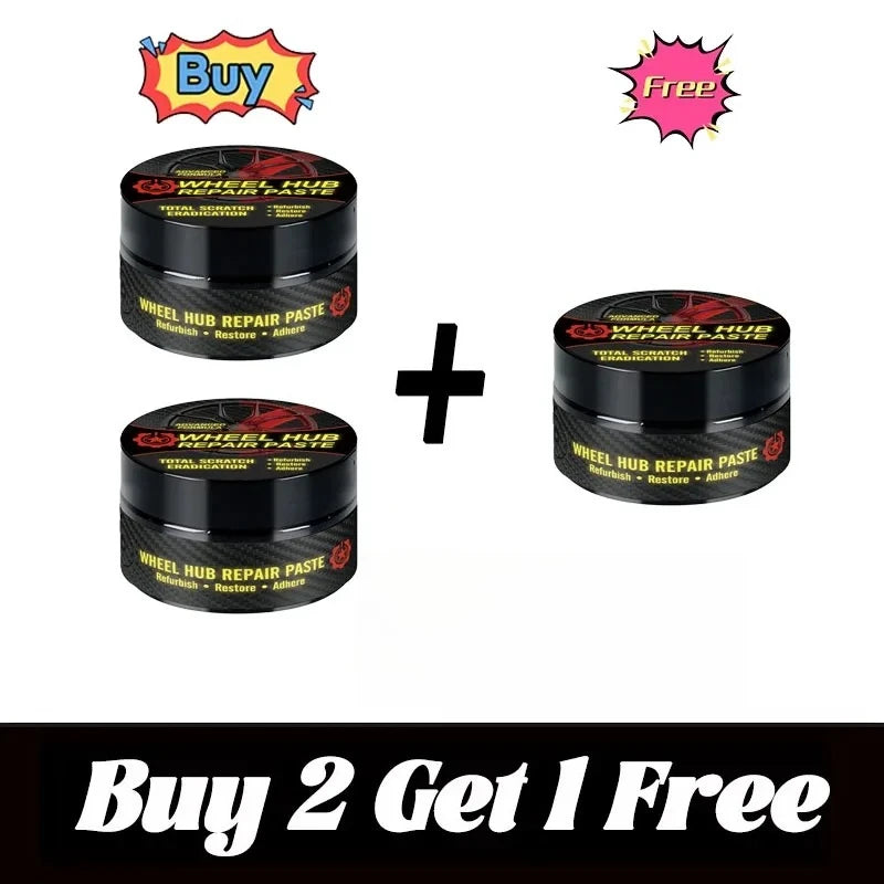 Drei Gläser Wheel Hub Reparaturpaste mit Buy 2 Get 1 Gratis-Aktion
