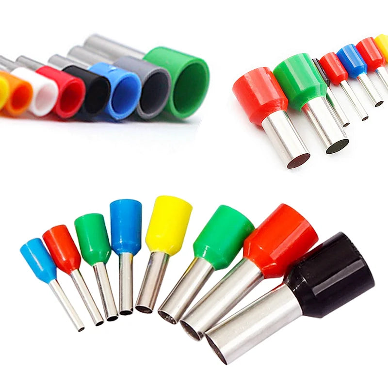 Tube Crimping Terminal Set for Electrical Connections
