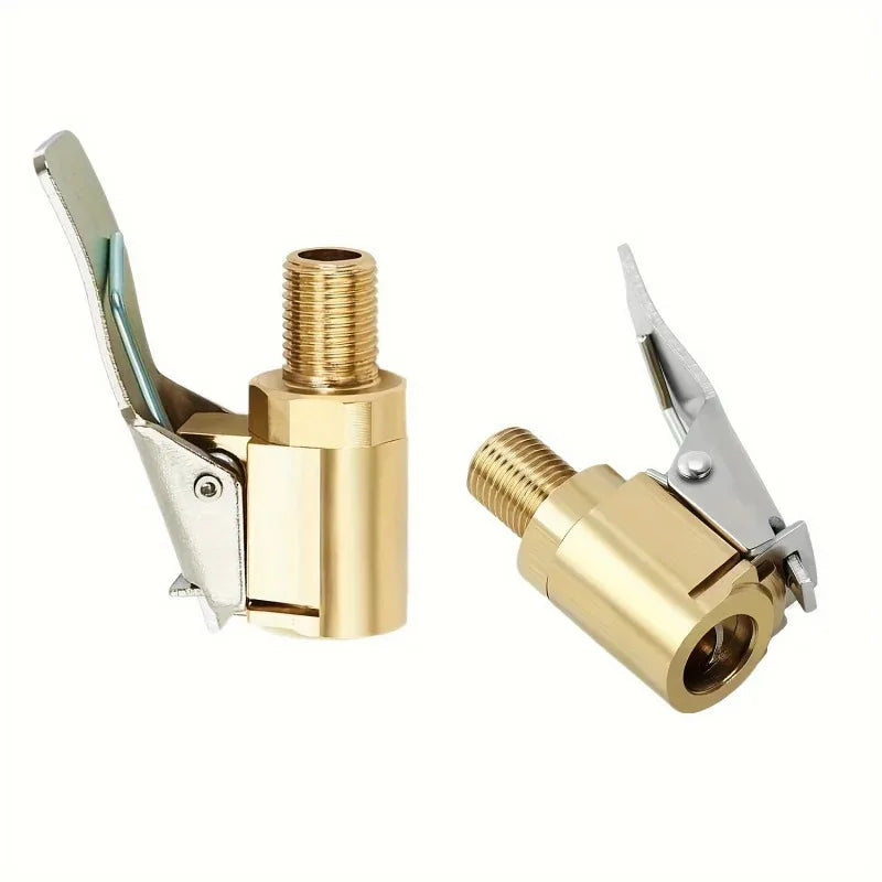 Messing-Reifluftzylinderadapter mit Metallklemme und Gewindeführer