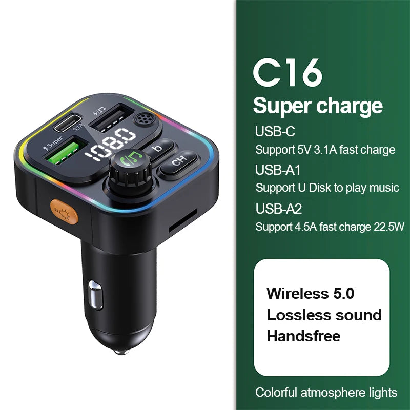 Bluetooth Car Audio Transmitter