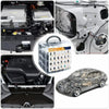Kit de clips y remaches plásticos universales para reparaciones y ensamblajes automotrices.