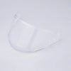 Clear anti-fog visor designed for motorcycle helmets