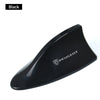 Black shark fin antenna for a Peugeot roof