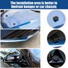 Installation area is better in the front bumper or car chassis for ultrasonic animal deterrent whistles.