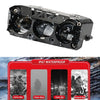 Dual-Color LED Spotlight Headlight for Vehicles