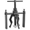 A black three-claw bearing puller tool used for internal and external removal.