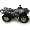 Black seat cover for a Honda Fourtrax 300 ATV, shown in a side view.