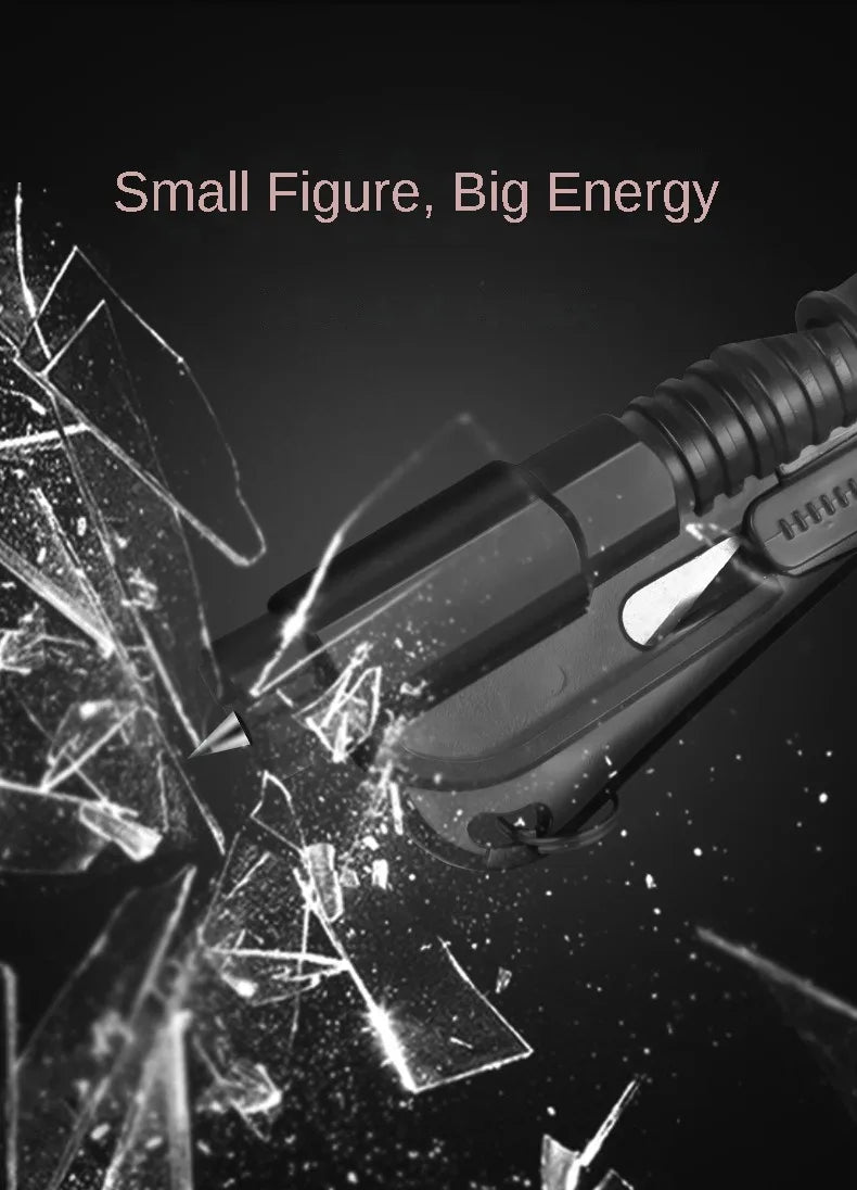A close-up shot of a tool kit being used to cut or manipulate material, showing sparks and sharp edges.