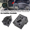 Aftermarket fog light lamp switch for Cadillac Escalade shown as a black electronic component.