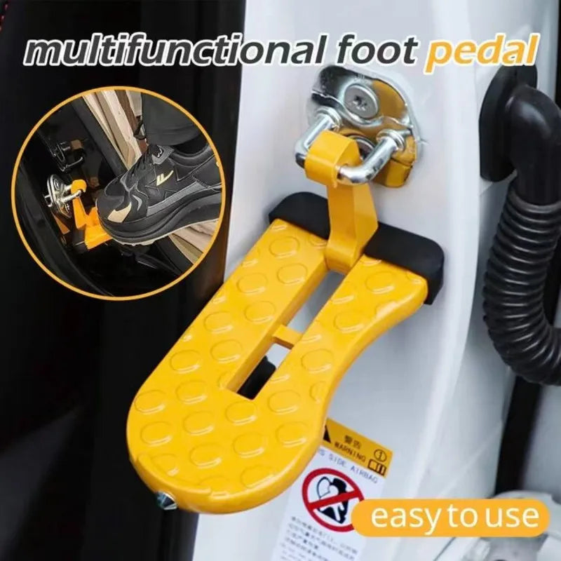 Geliges multifunktionales Fußpedal als Türstufe für den Fahrzeugzugang