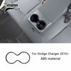 Carbon fiber trim piece for Dodge Charger interior, made of ABS material.