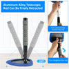 Aluminum alloy telescoping rod that can be freely retracted for window cleaning
