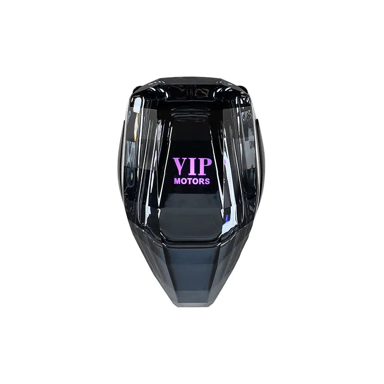Black VIP Motors LED glowing gear shift knob for manual transmission