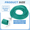 Una bobina de moldura de acero de goma verde azulada con una longitud de 6 metros y un ajuste de borde de 1-3 mm.