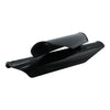 Black motorcycle front fork guard kit designed to protect the front forks.