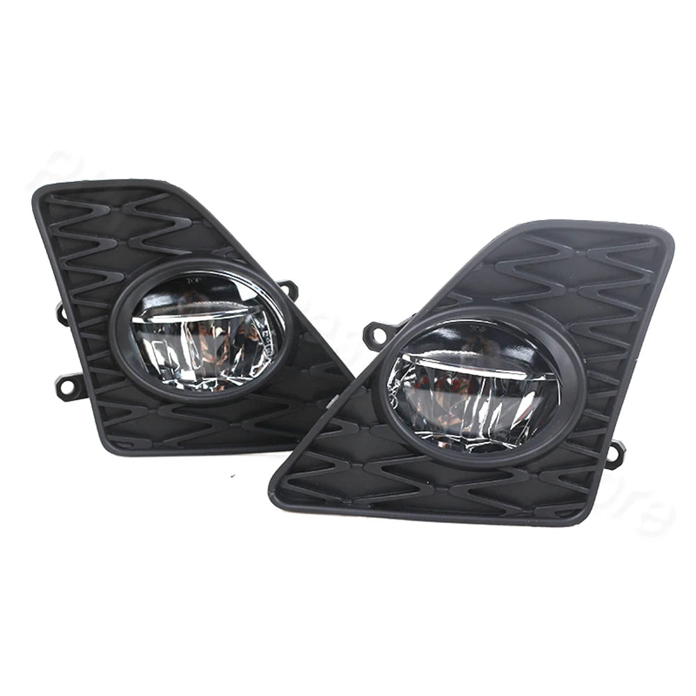 زوج من مصابيح الضباب الأمامية السوداء LED لسيارات لكزس GS350 و GS450h