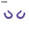 Purple universal car exterior bumper tow hook cover