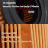 Close-up view of an oil filter showing tight sealing and porous filter paper for high efficiency filtration