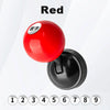 A red car start button cover with Chinese characters on top and a black base, shown against a white background.