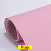 Roll of pink heavy duty self-adhesive PU leather repair patches