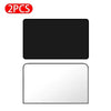 Two black magnetic car window sun shades