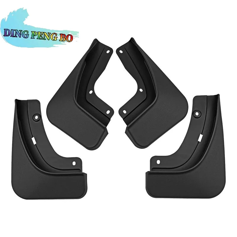 Set of black mud flaps for Jeep Grand Cherokee and Grand Cherokee L vehicles