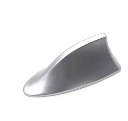 Silver universal car shark fin antenna cover