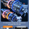 Twin Turbo Pressurized alloy tool for fast tire inflation and data recording