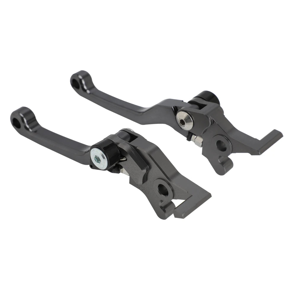 Black motorcycle brake and clutch levers for Surron Ultrabee