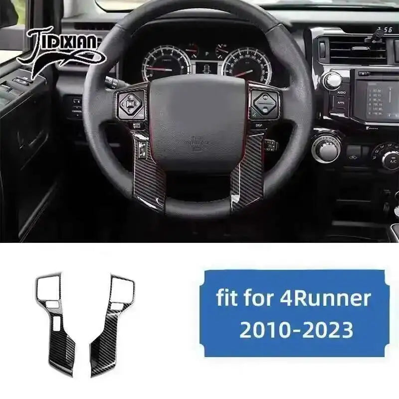 Carbon fiber grain interior and exterior decoration for a Toyota 4Runner